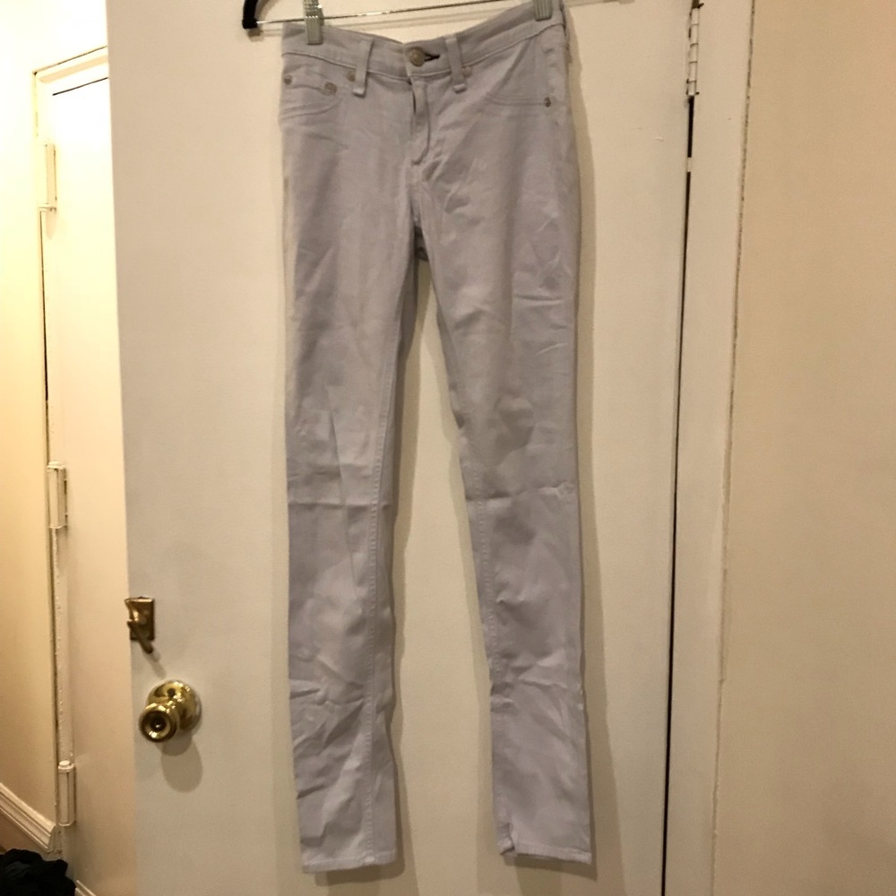 Rag and Bone baby blue jeans